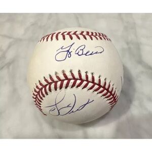 Rawlings Official Major League Signed By 5 Yankee Legends- Yogi Berra, Etc.